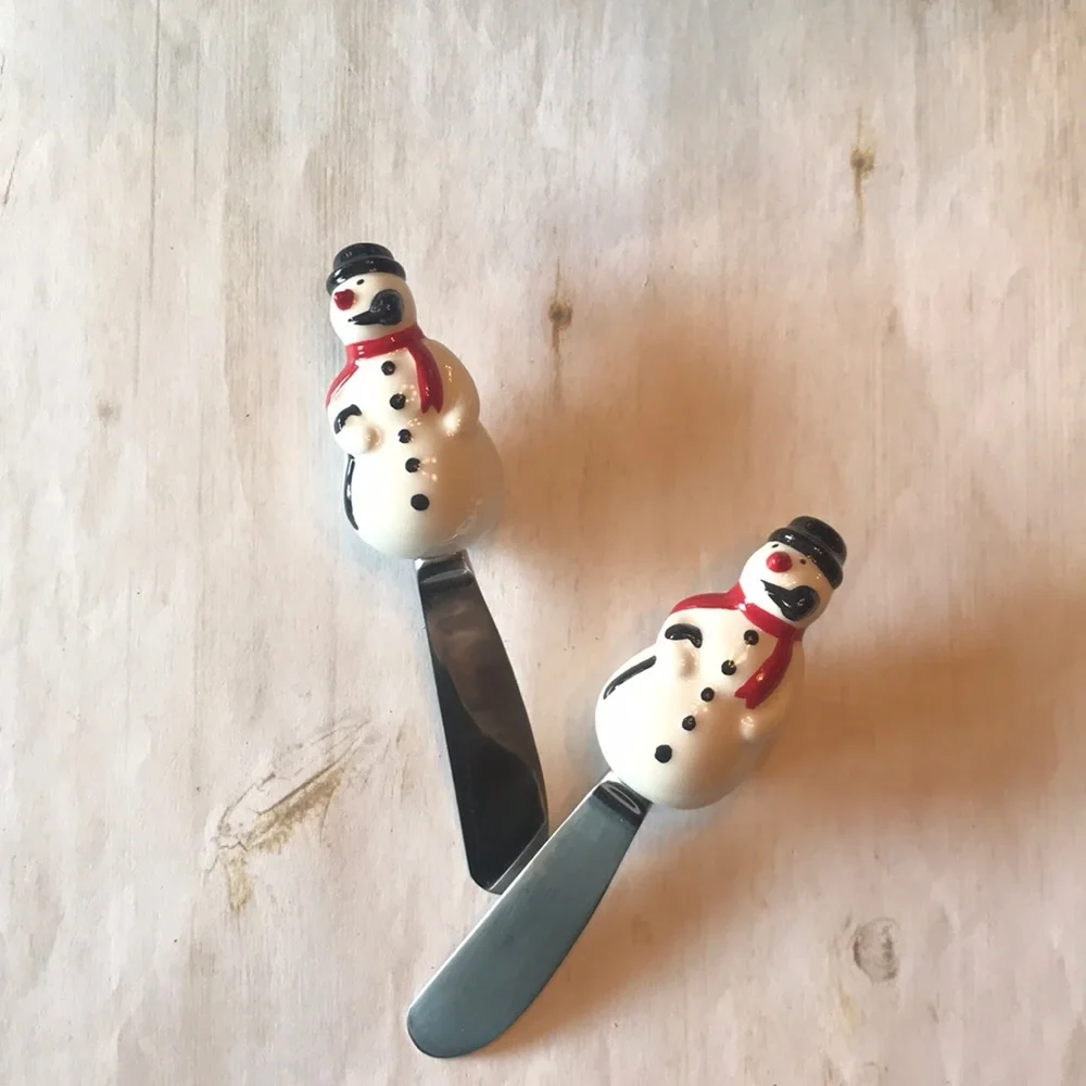 Williams Sonoma Snowman Spreader